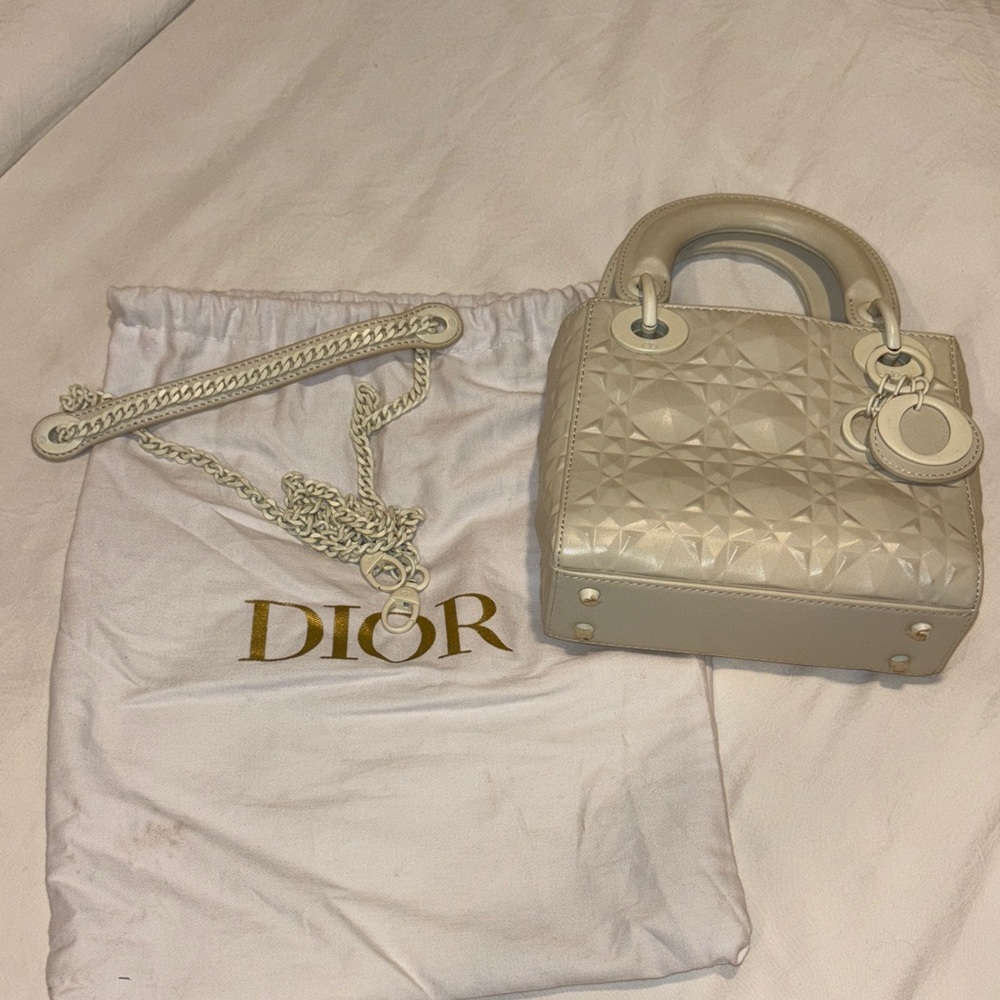Dior Mini Bag in Cream
